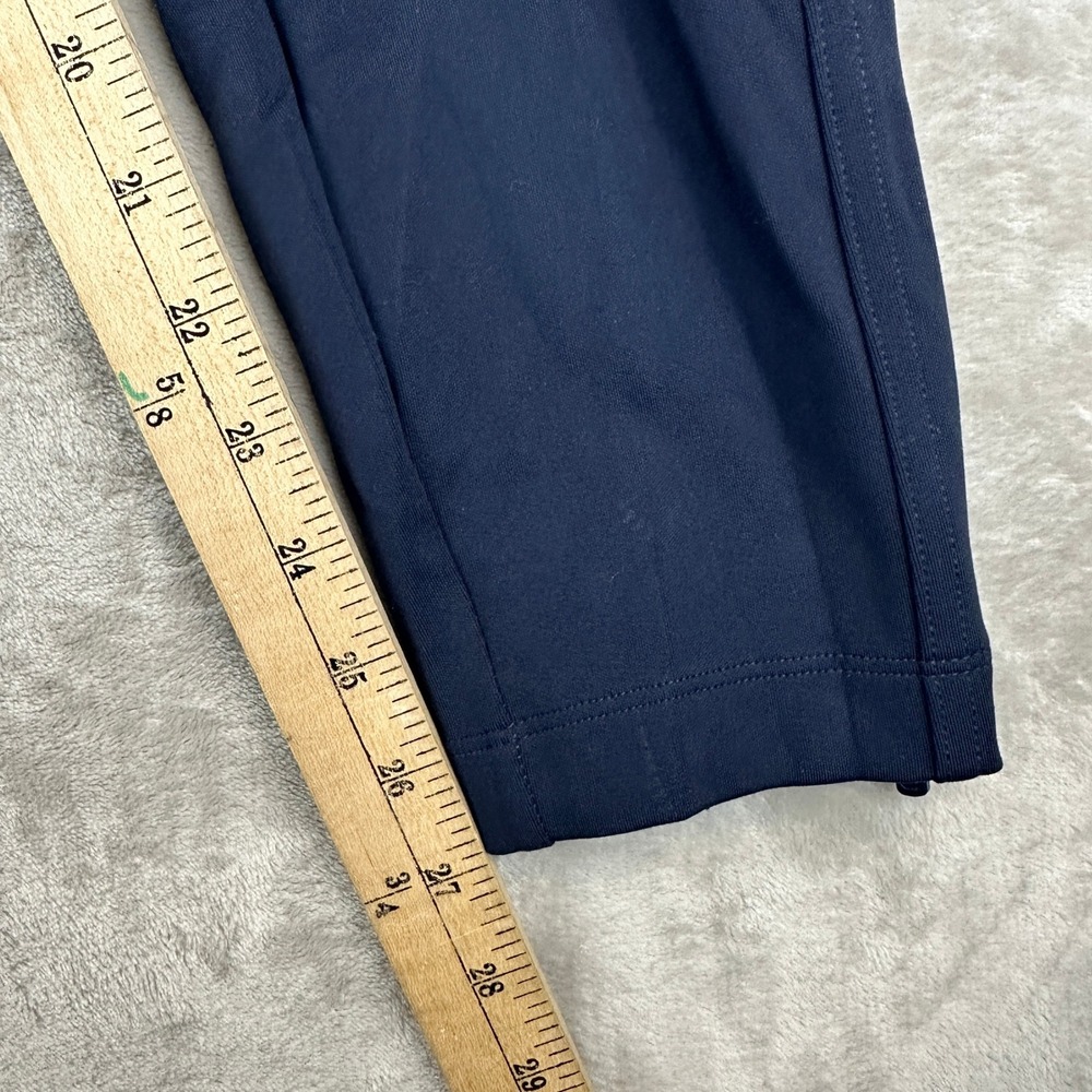 Athleta Delancey Skyline High Rise Legging Navy Womens XL Blue Zip Ankle - Picture 5 of 8